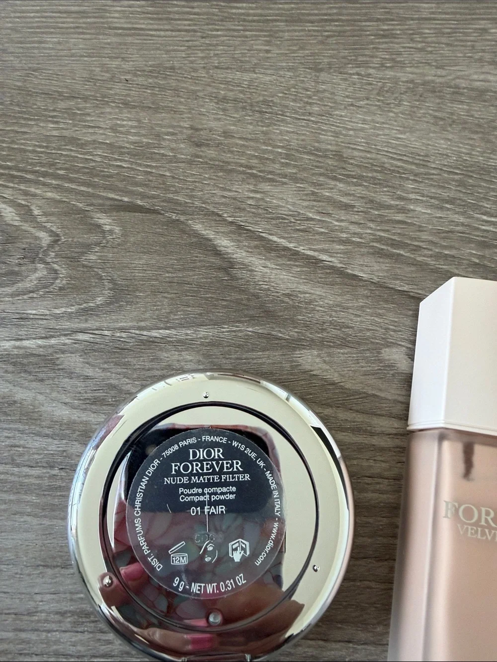 Dior Forever Velvet Veil Primer & Compact Powder 01 Fair